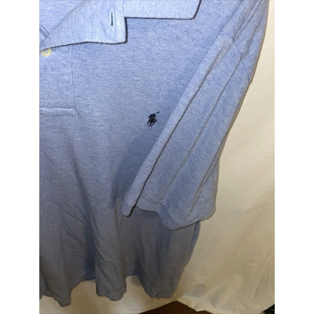 Polo Ralph Lauren Men’s Golf Shirt Size 3XL Tall Blue Tennis Athleisure Comfort